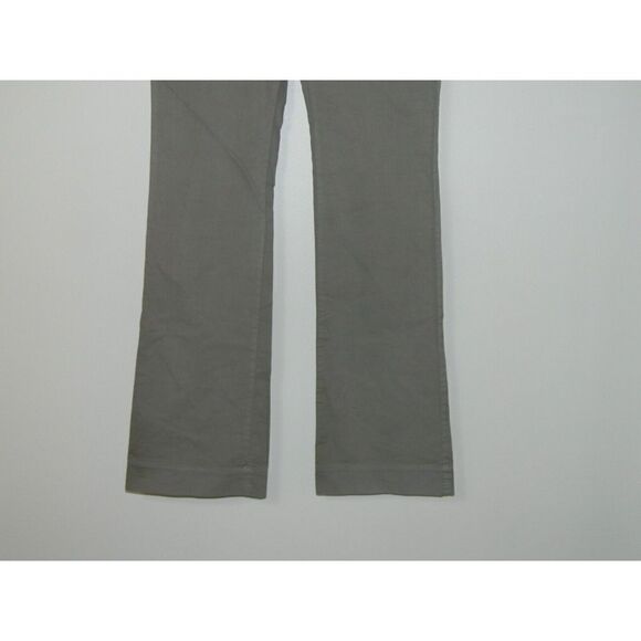 Gap Pants Khakis Denim Washed Women's Size 2 Green‎ Slim Boot Low Rise - Picture 5 of 10